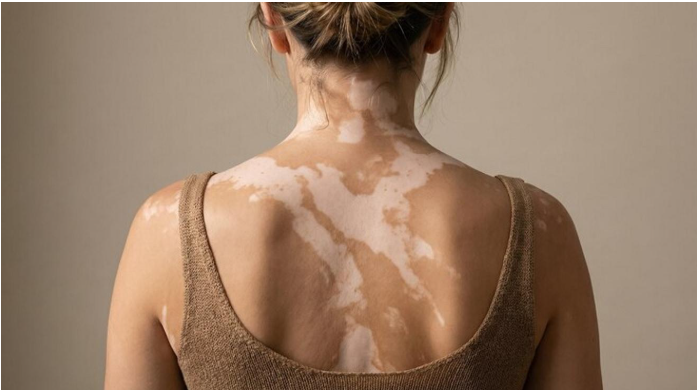 Vitiligo skin